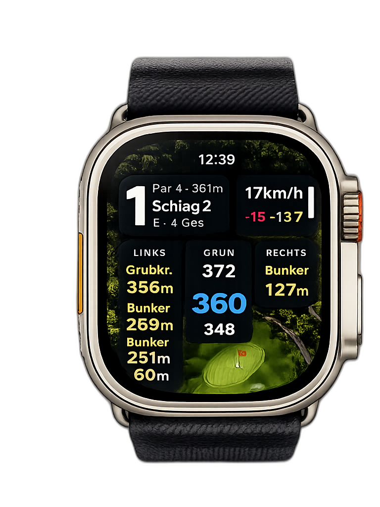 Apple Watch Ultra — Course Cockpit